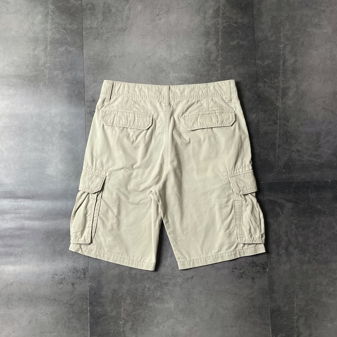 OLD NAVY 올드네이비 아이보리 코튼 카고 하프 팬츠 A00766 상품이미지5