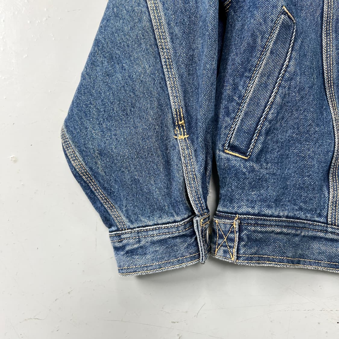 에드윈 지쟌 3세대 트러커 자켓  상품이미지4