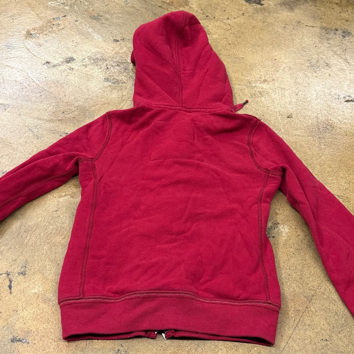 아베크롬비 레드 후드집업 상품이미지4