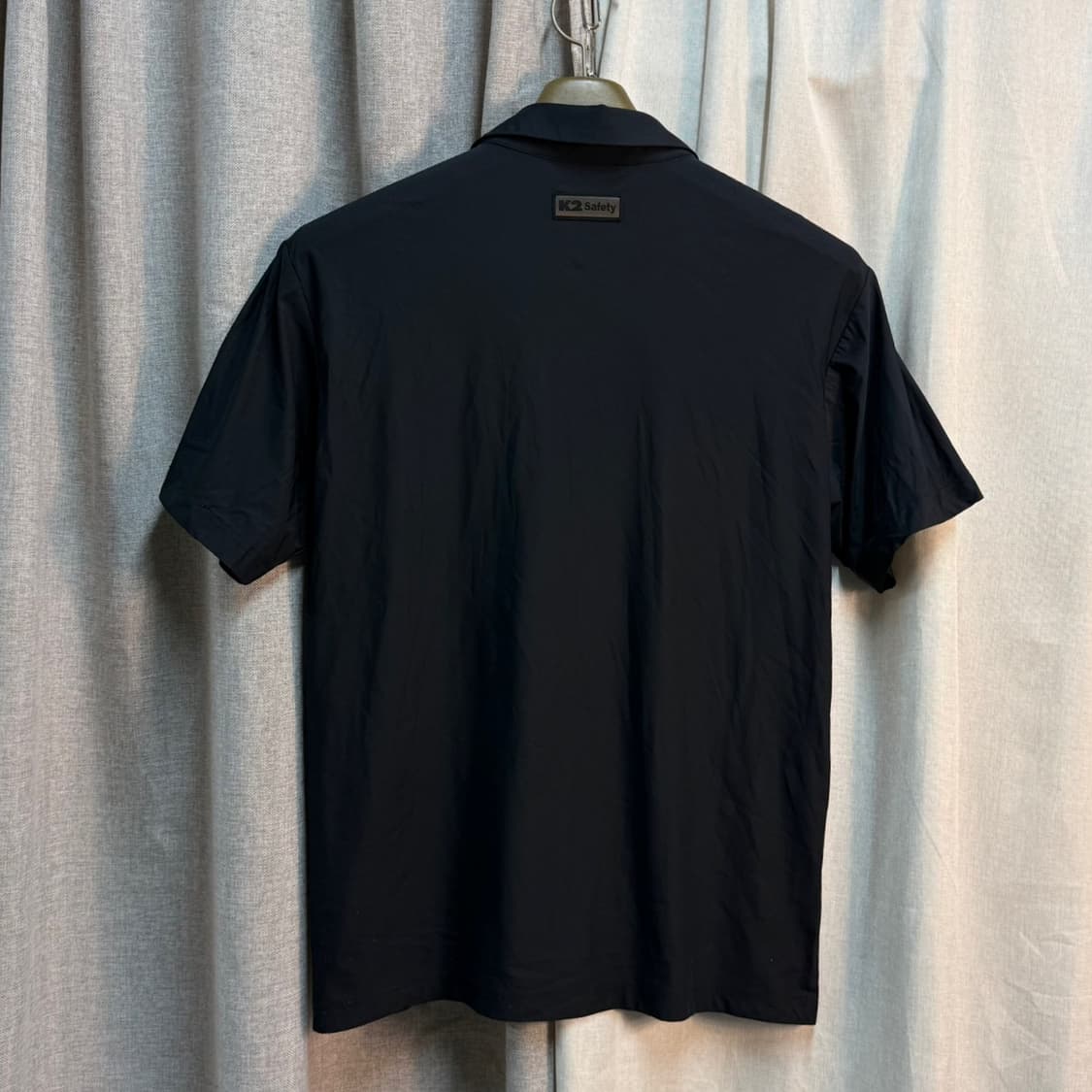 [L] 24ss K2 Safety 블랙 기능성 반팔 폴로티 상품이미지4