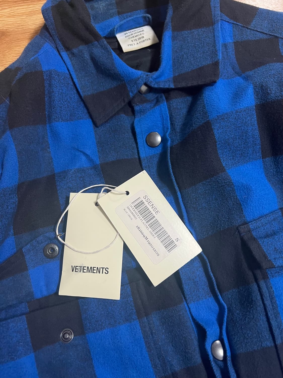 베트멍 오버사이즈 패딩셔츠( 뎀나) 상품이미지5