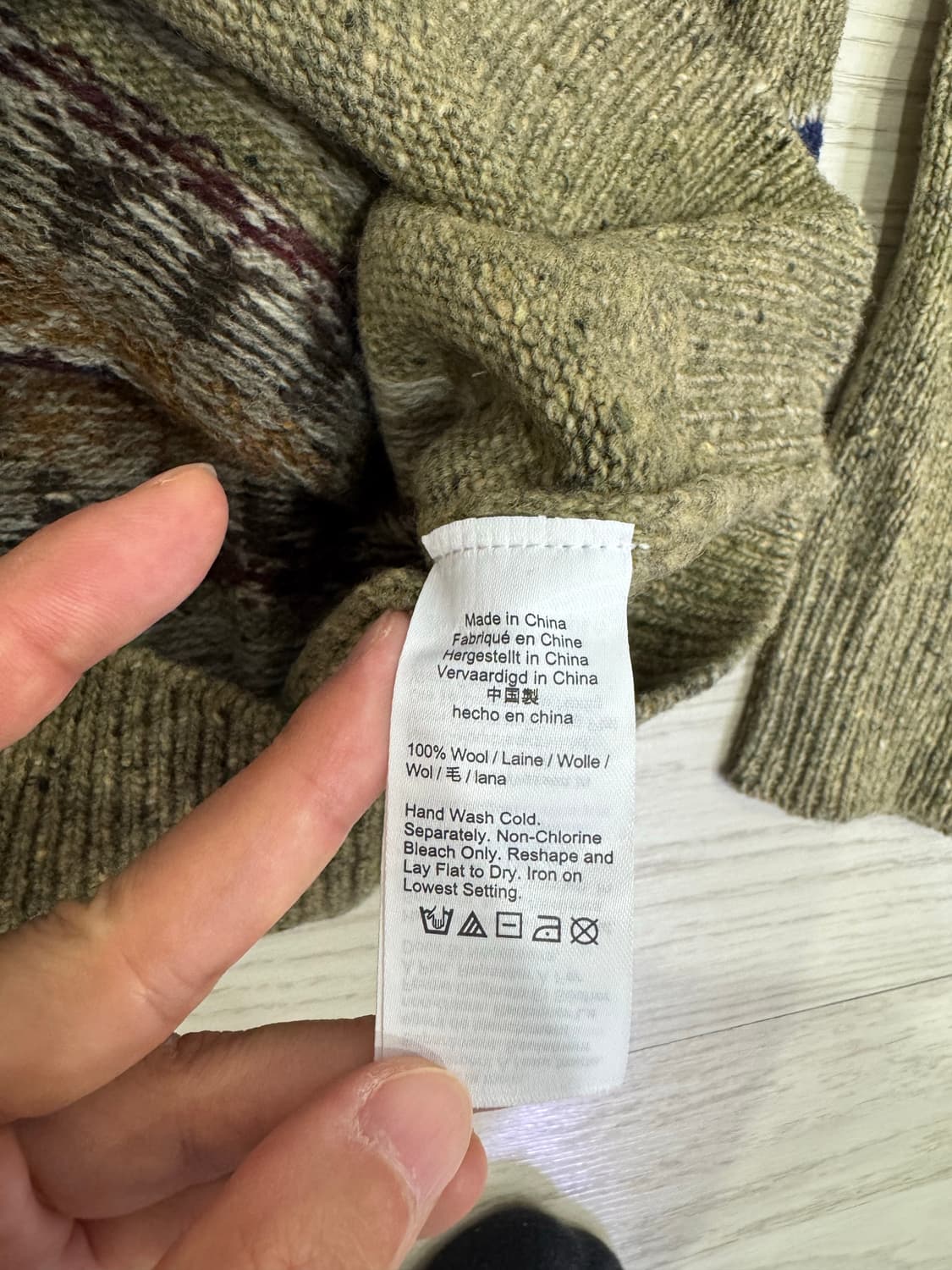 페어아일 남성니트 상품이미지4