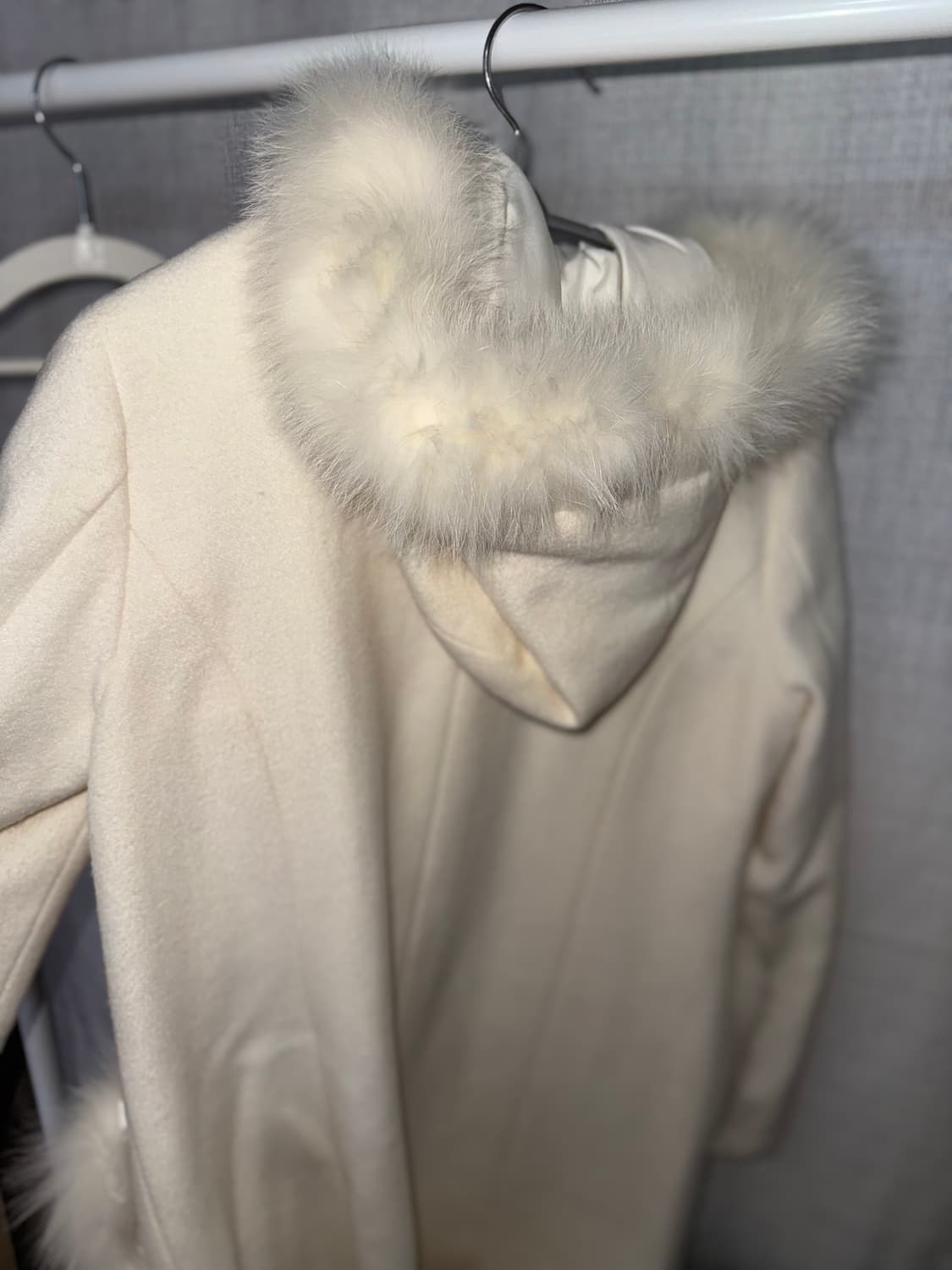 세실맥비 Cecil McBee 달천깔 히메갸루 퍼후드 코트 상품이미지4