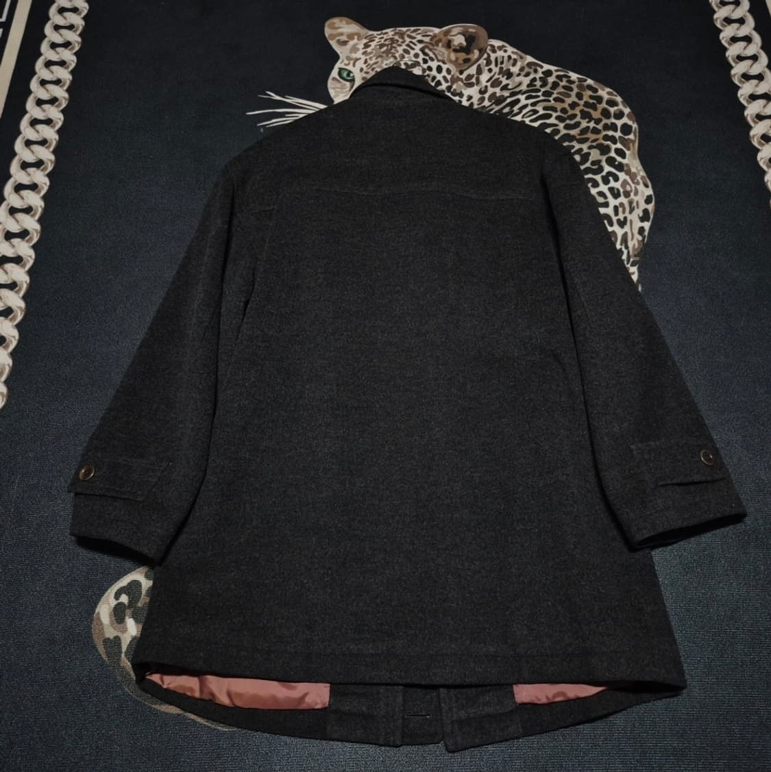 90's 런던포그 빈티지 울 발마칸 코트 L 정품 상품이미지5