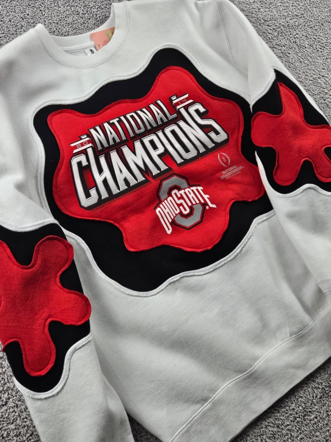 오하이오스테이트 아플리케 커스텀 맨투맨 스웻 셔츠 ( M ) / 9346 상품이미지6