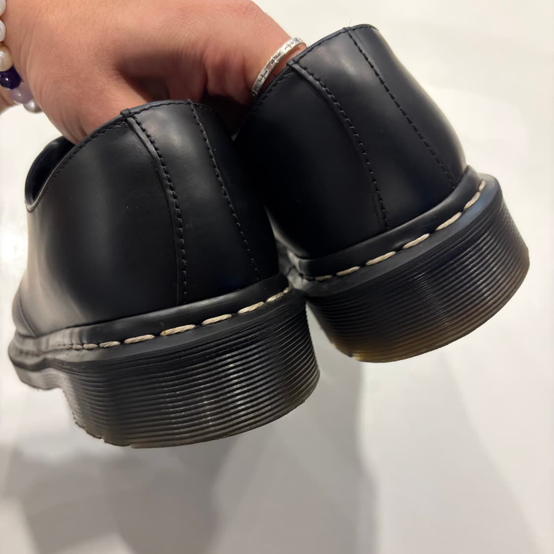 [260] 닥터마틴 1461 스무스 블랙 더비 슈즈 워커 상품이미지3