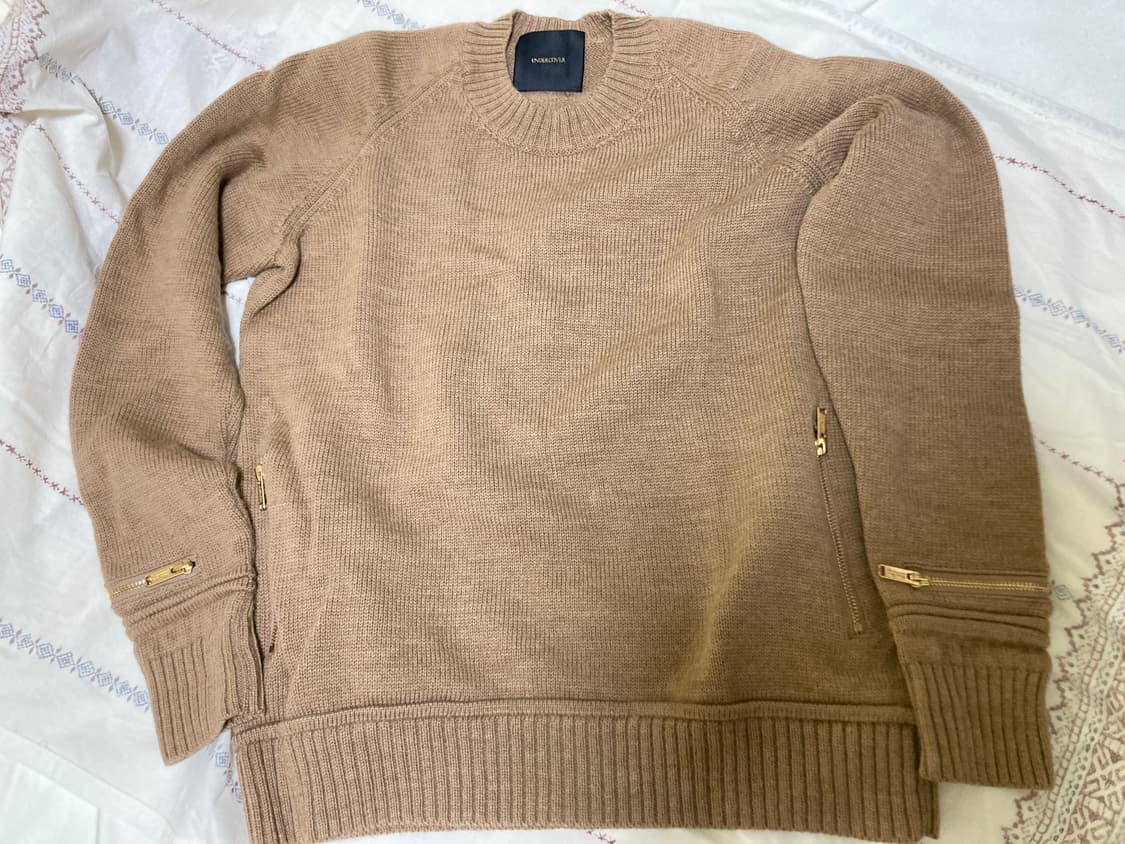 언더커버 지퍼니트 상품이미지1