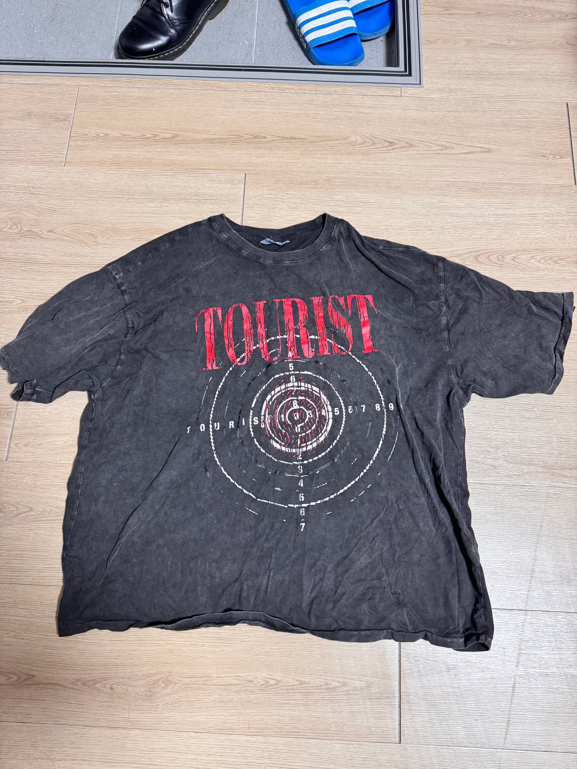 이티씨이 TOURIST PIGMENT WASHED T-SHIRT 상품이미지3