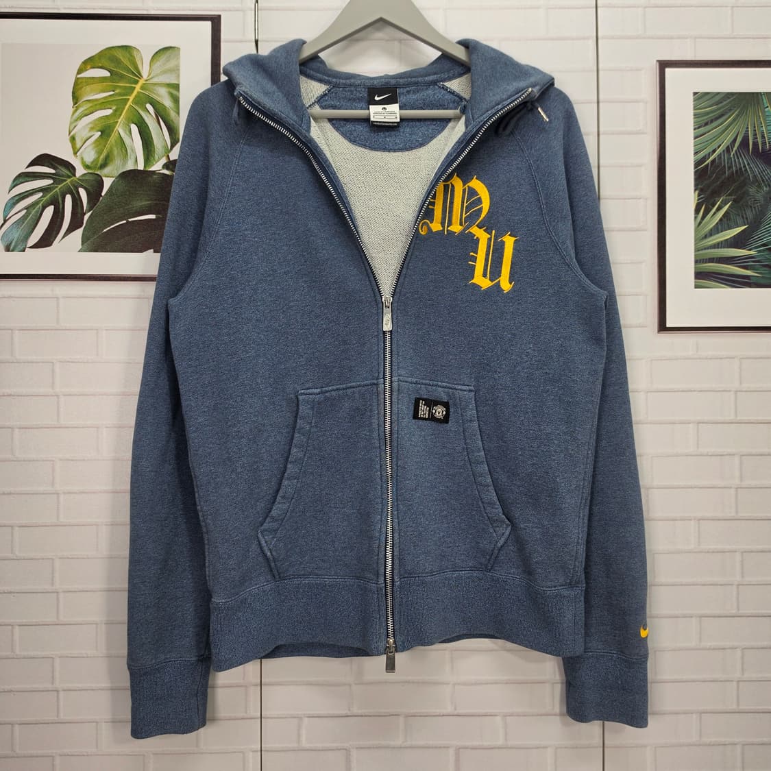 나이키 맨체스터 유나이티드 트웨이 후드 집업 자켓 점퍼 M 사이즈 상품이미지1