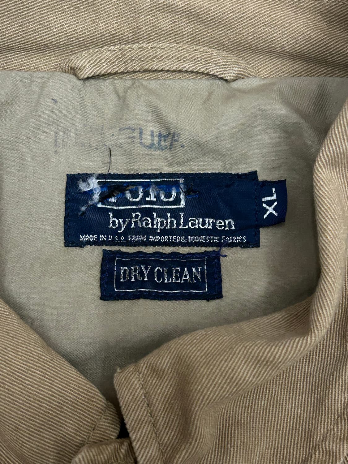 [L] USA 폴로 코튼 A2 자켓 베이지 상품이미지3