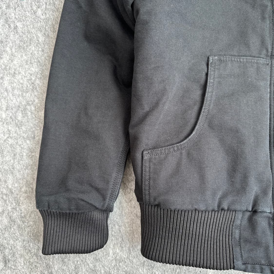 S 칼하트 블랙 몬타나 루즈핏 아즈텍 덕 액티브 자켓  상품이미지4