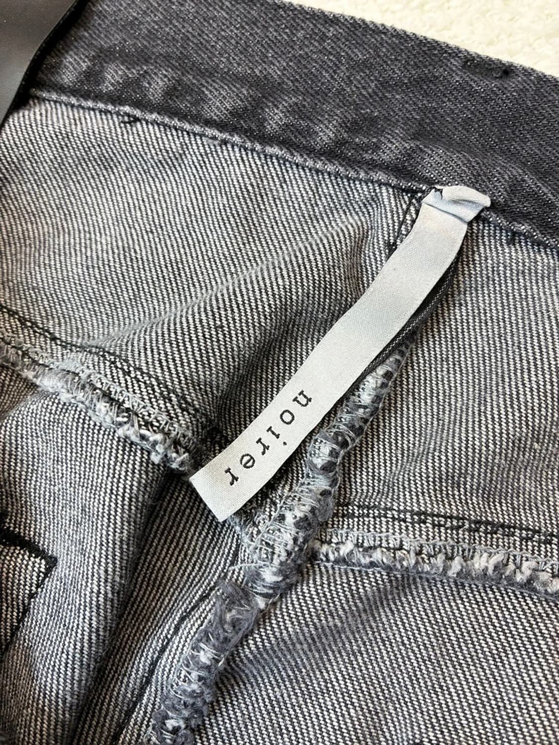 노이어 피그먼트 다잉 유틸리티 카고 와이드 데님 팬츠 PN6121 상품이미지10