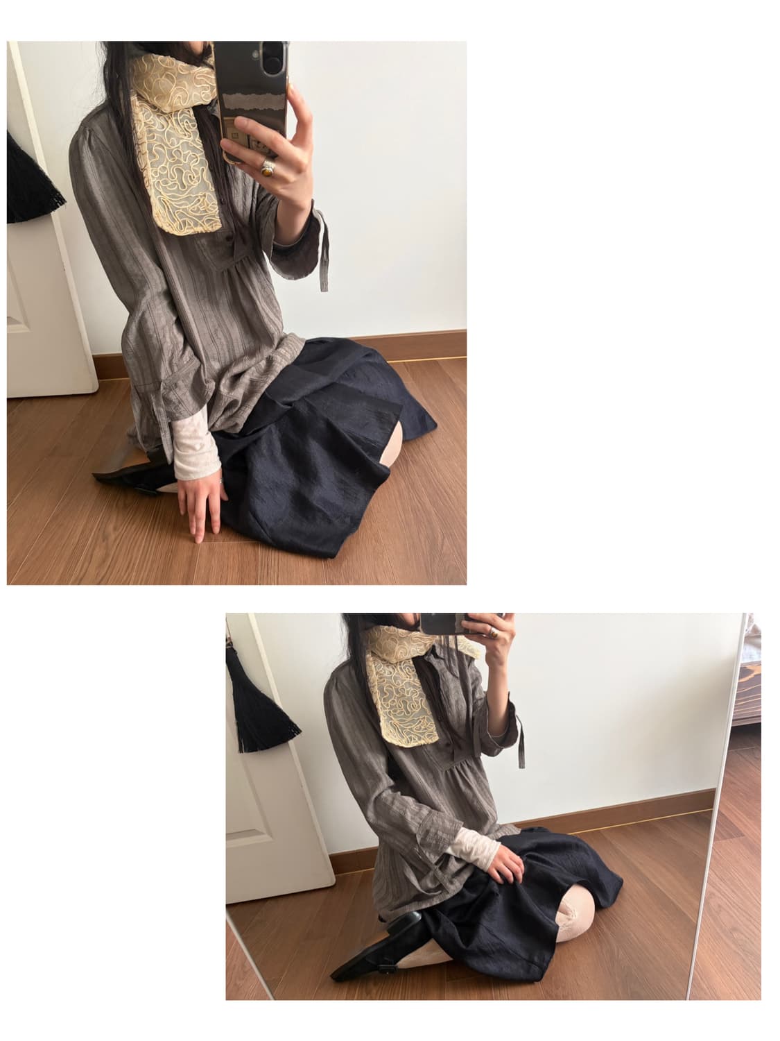 pullover blouse 상품이미지1