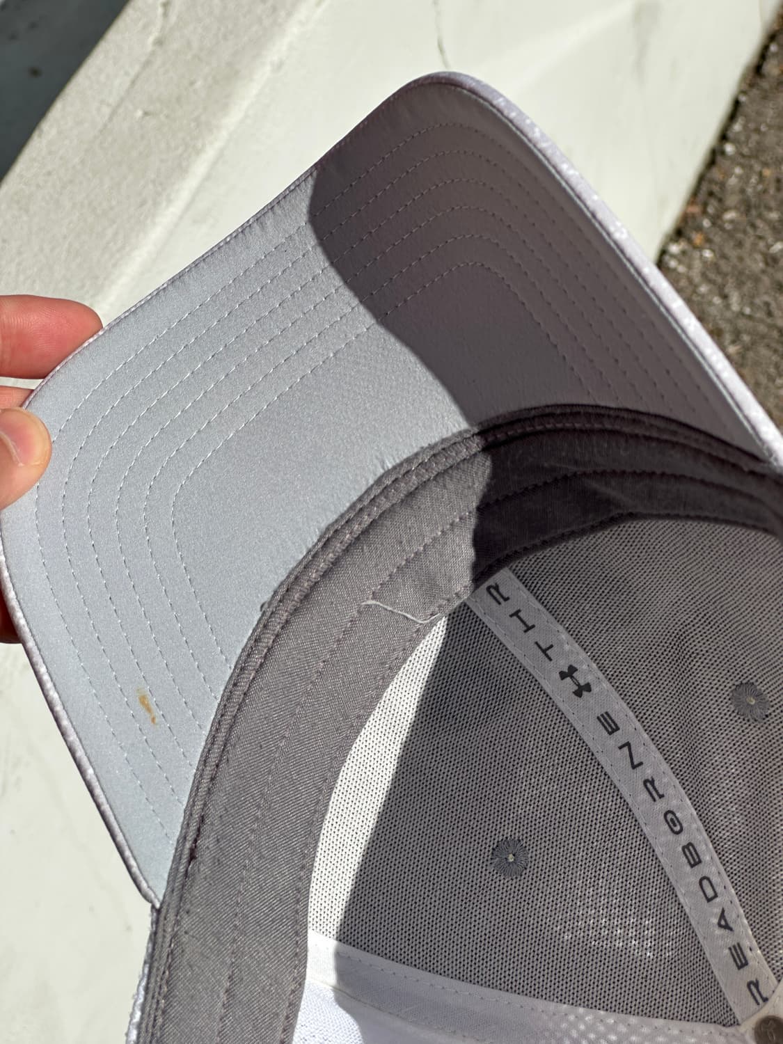 [XL-2XL] 언더아머 골프 화이트 메쉬 볼캡 모자 상품이미지6