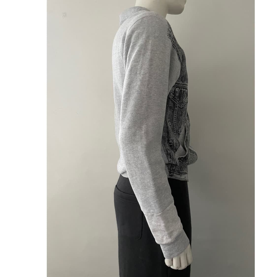 artisanal  trompe l'oeil zip up jacket 상품이미지2