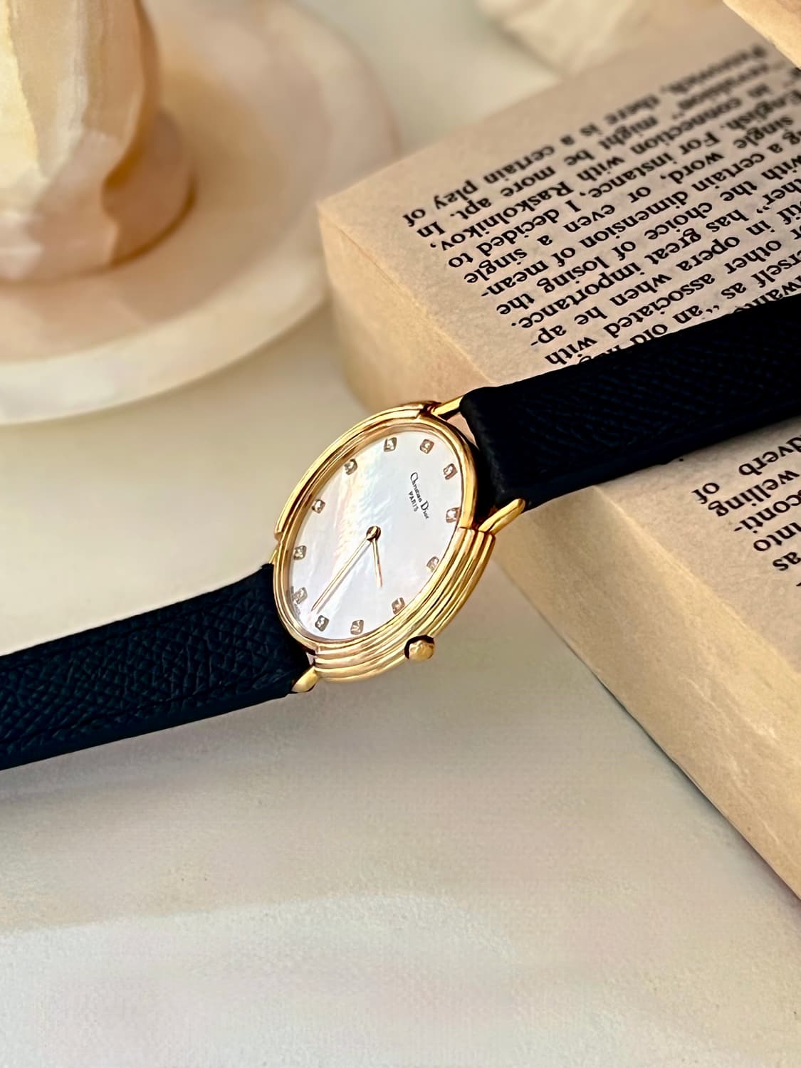 디올 12p스 톤 쉘 다이얼 시계 / 정품감정. 케어 상품이미지2