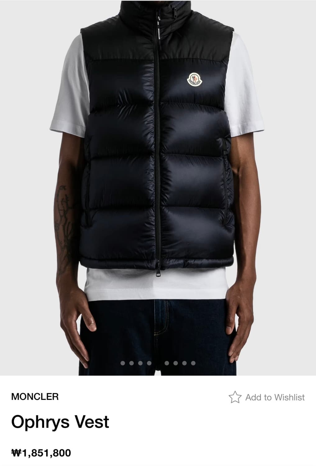 몽클레어 오프리스 다운베스트 상품이미지10