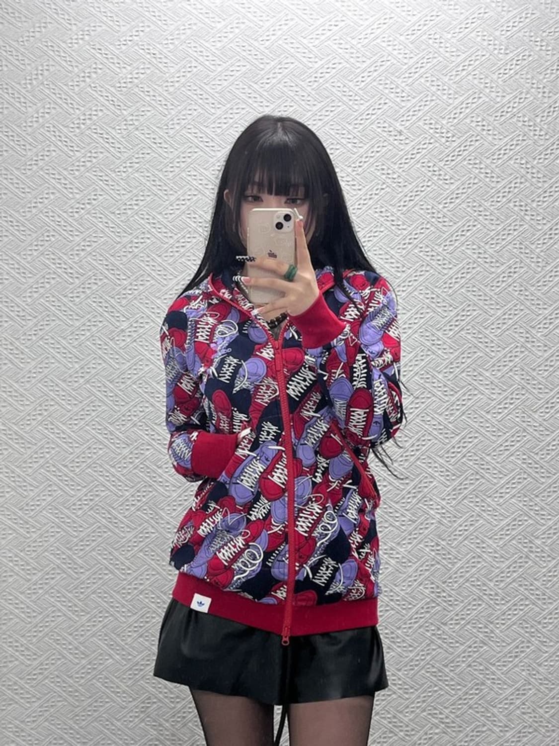 아디다스 오리지날 스트릿 펑크 스니커즈 져지 후드집업 100 C10133 상품이미지1