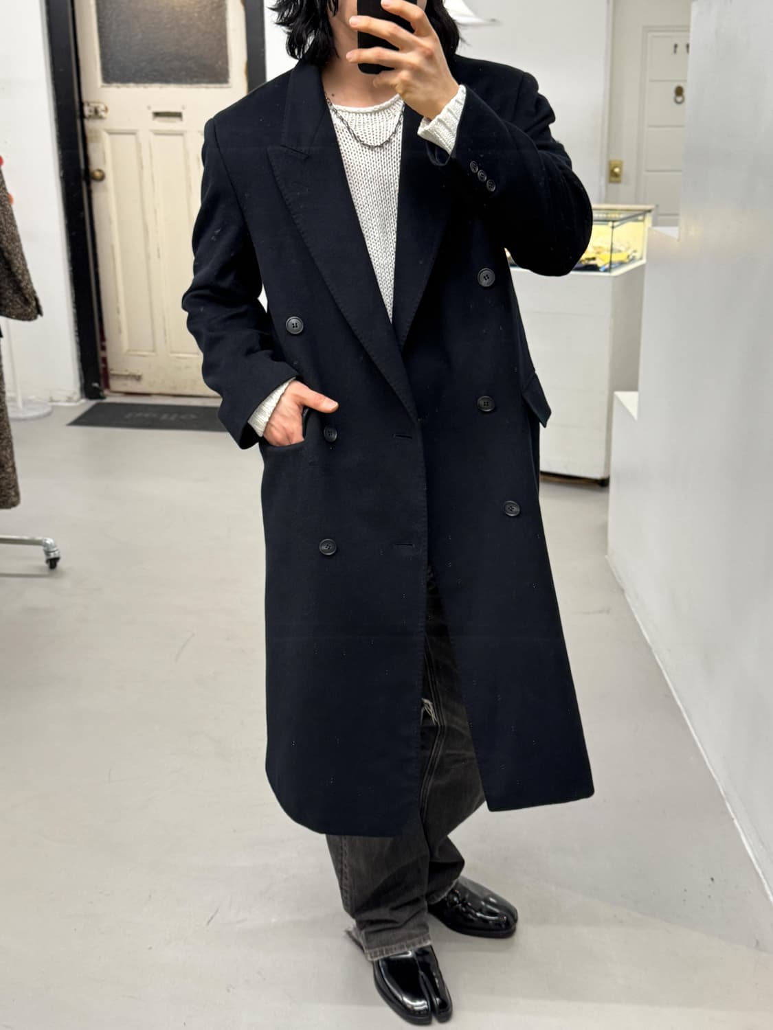 캐시미어 코트 상품이미지7