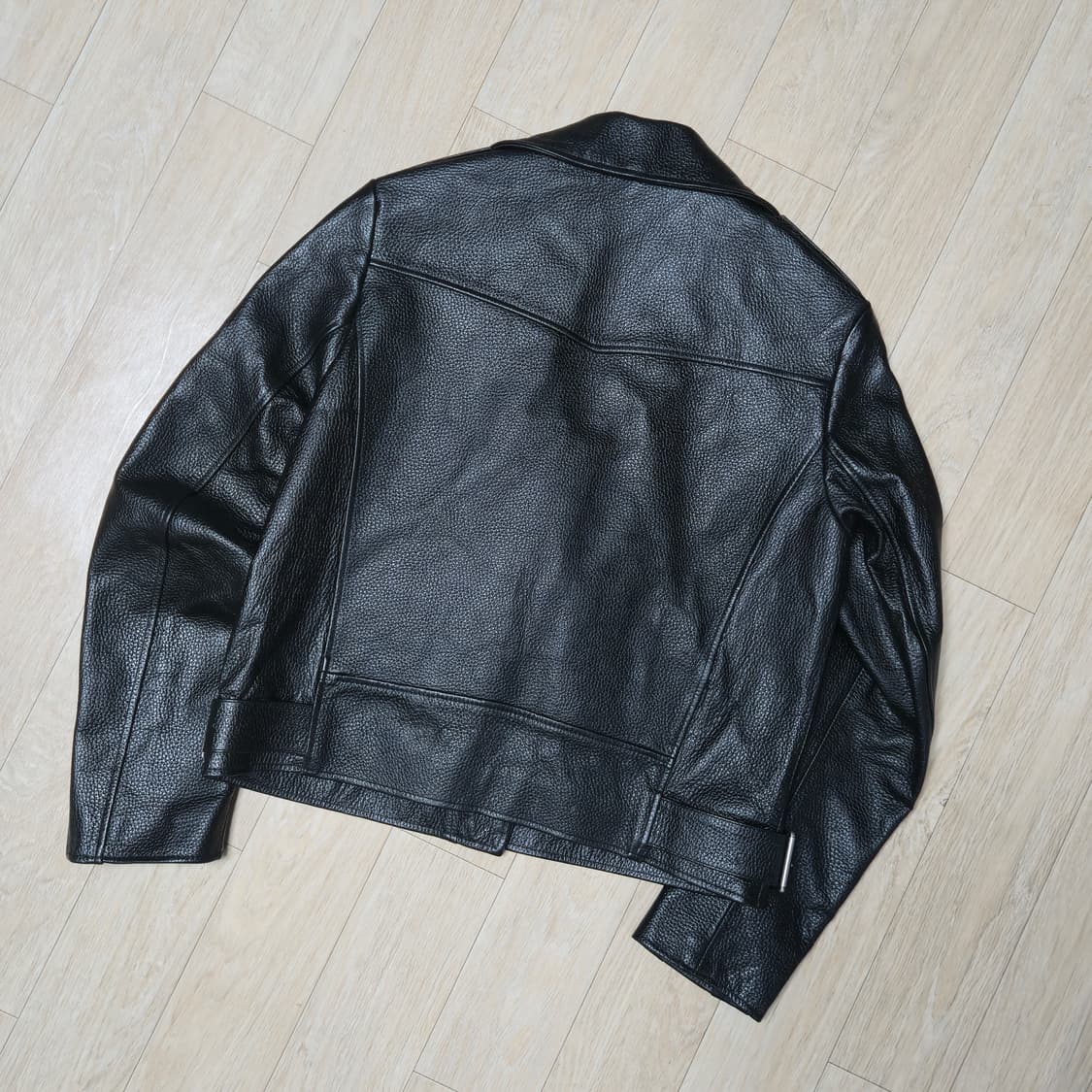 L) 비바스튜디오 가죽 라이더 자켓 상품이미지8