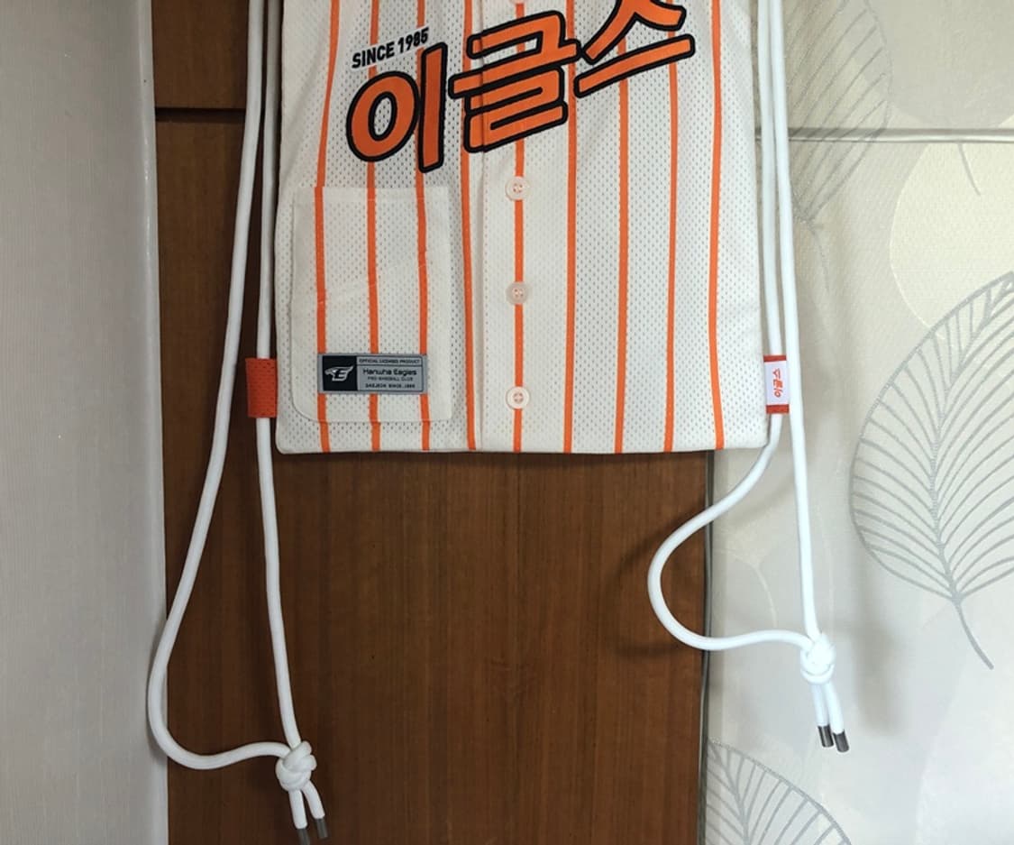 KBO 한화이글스 레전드유니폼 짐색/가방 32X42cm 상품이미지3