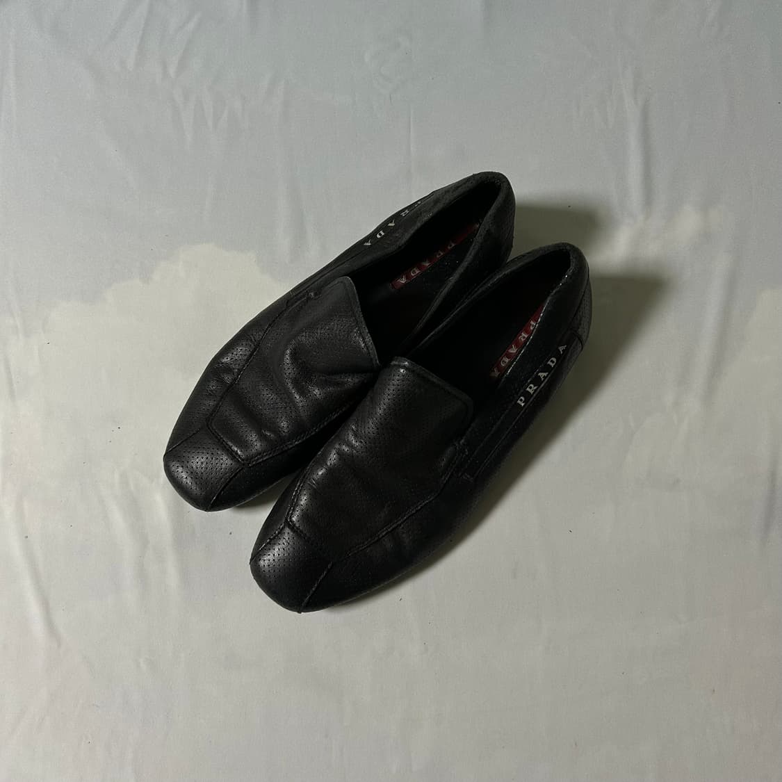 Prada sports leather flat shoes 상품이미지1