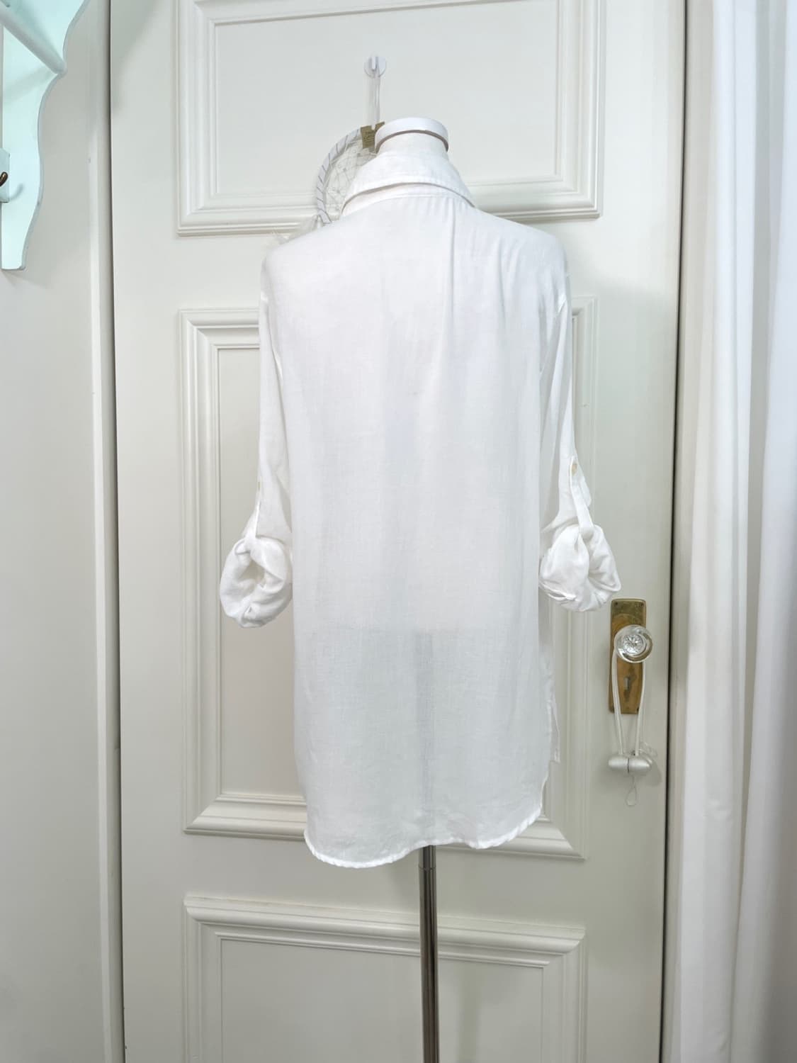 white pocket point summer shirt opc 상품이미지3