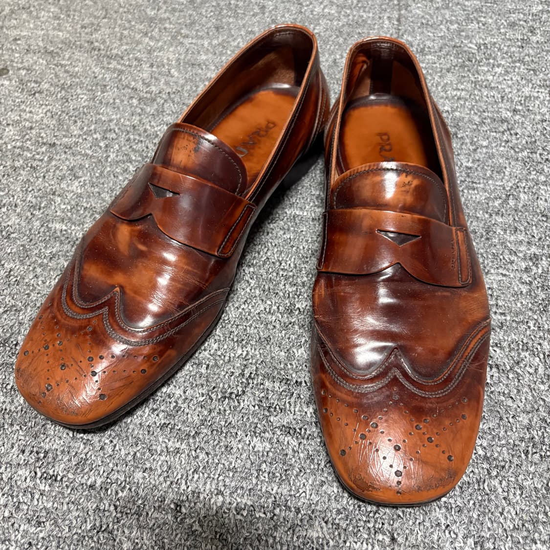 프라다 빈티지 로퍼 9 사이즈 280추천 상품이미지1