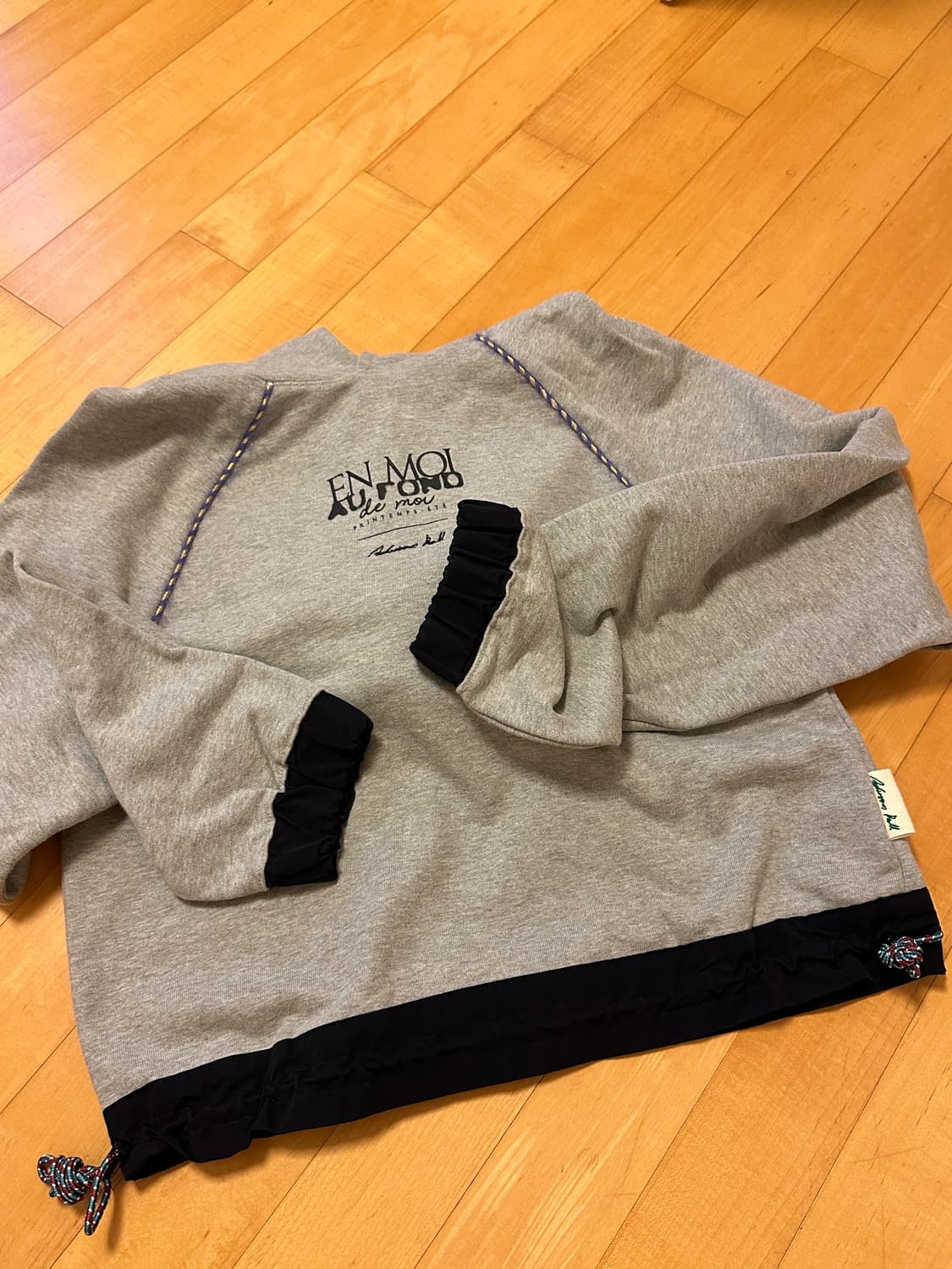 앤더슨벨 크롭 후드티 S 상품이미지4