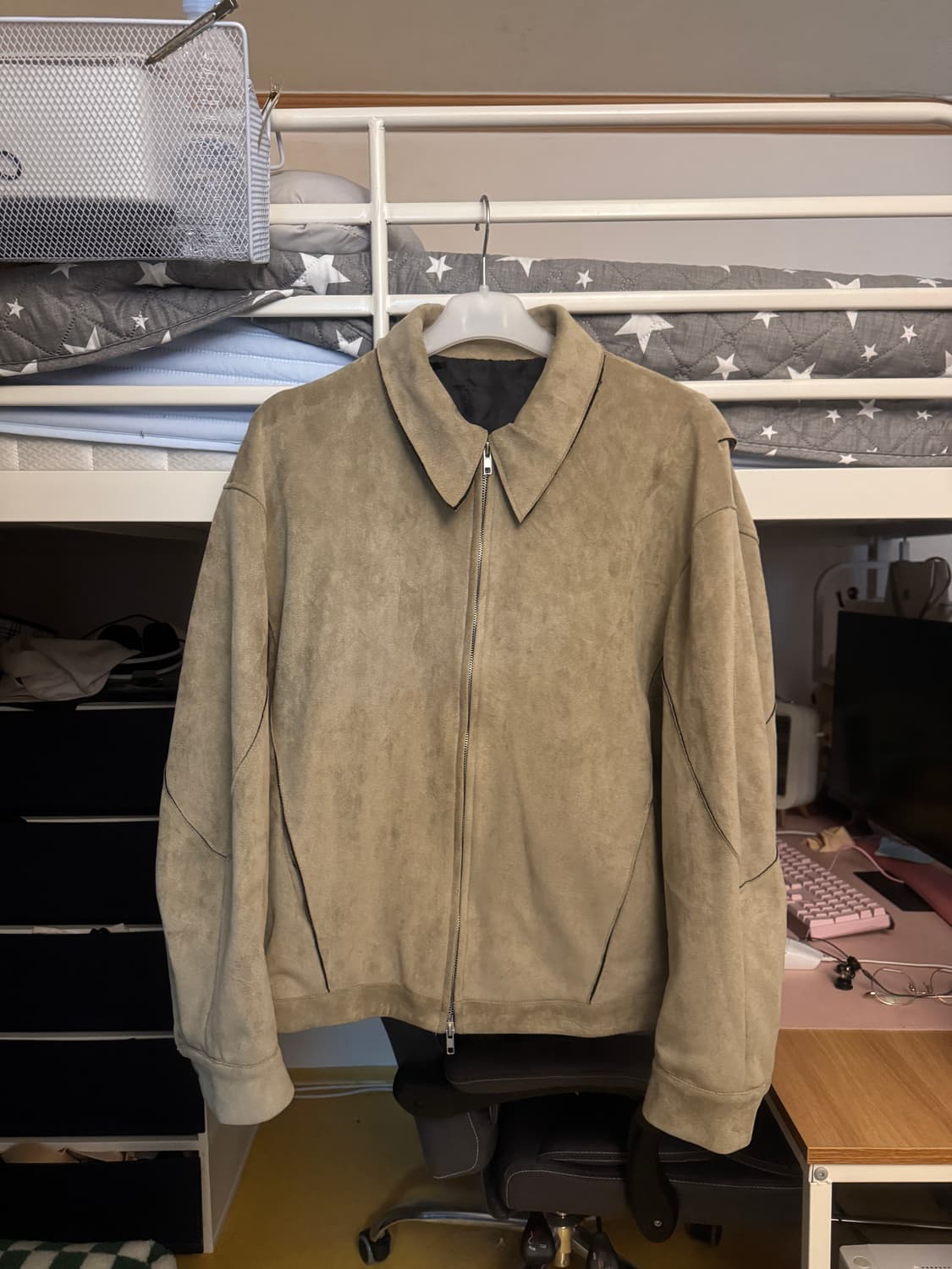 빈티지 스웨이드 자켓 상품이미지1