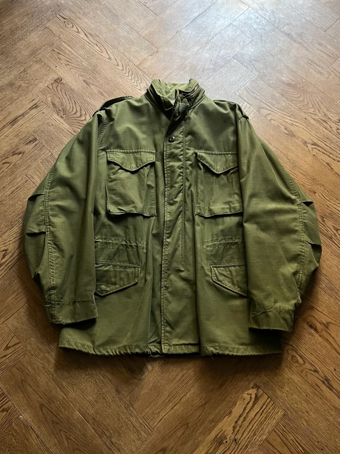 [M]70's 오리지널 U.S ARMY 2세대 M65 필드자켓 상품이미지1