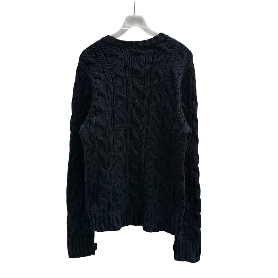 [L] 아베크롬비 앤 피치 블랙 자수 니트 상품이미지4