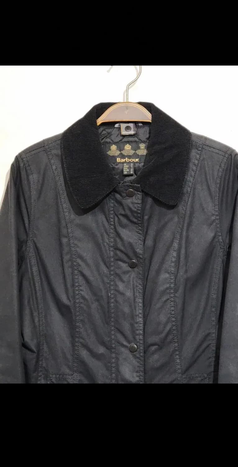 (M) 바버 벨세이 왁싱자켓 블랙 BELSAY 왁스점퍼 안감누빔  상품이미지2