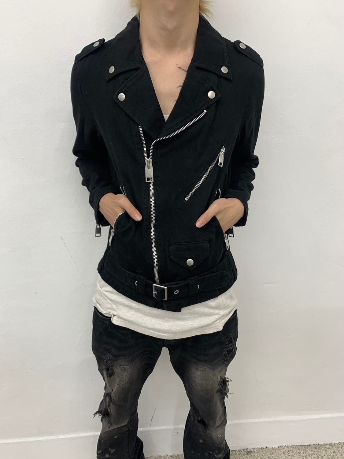 Moussy double rider jacket    상품이미지1