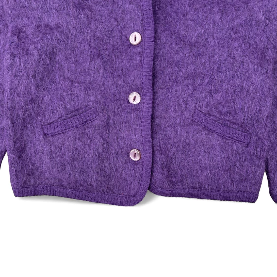 60's Strathknit of Scotland 모헤어 가디건 상품이미지4