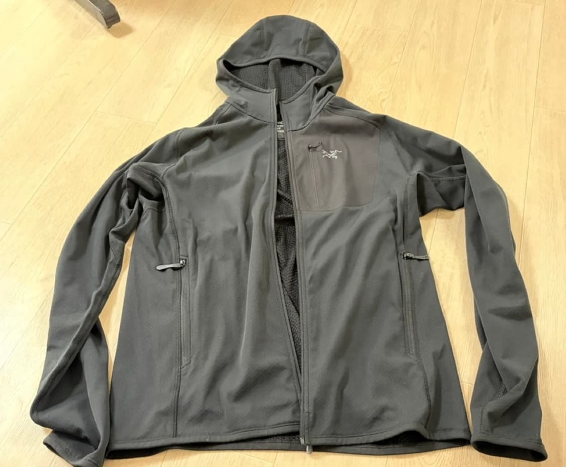 아크테릭스 델타 후디 블랙 s사이즈 상품이미지1