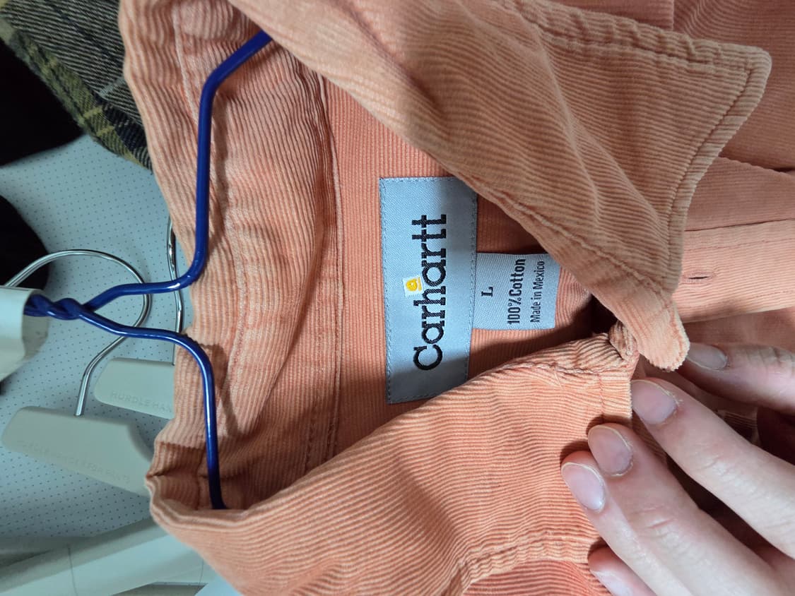 L) 칼하트 코듀로이 긴팔셔츠
오렌지 상품이미지3