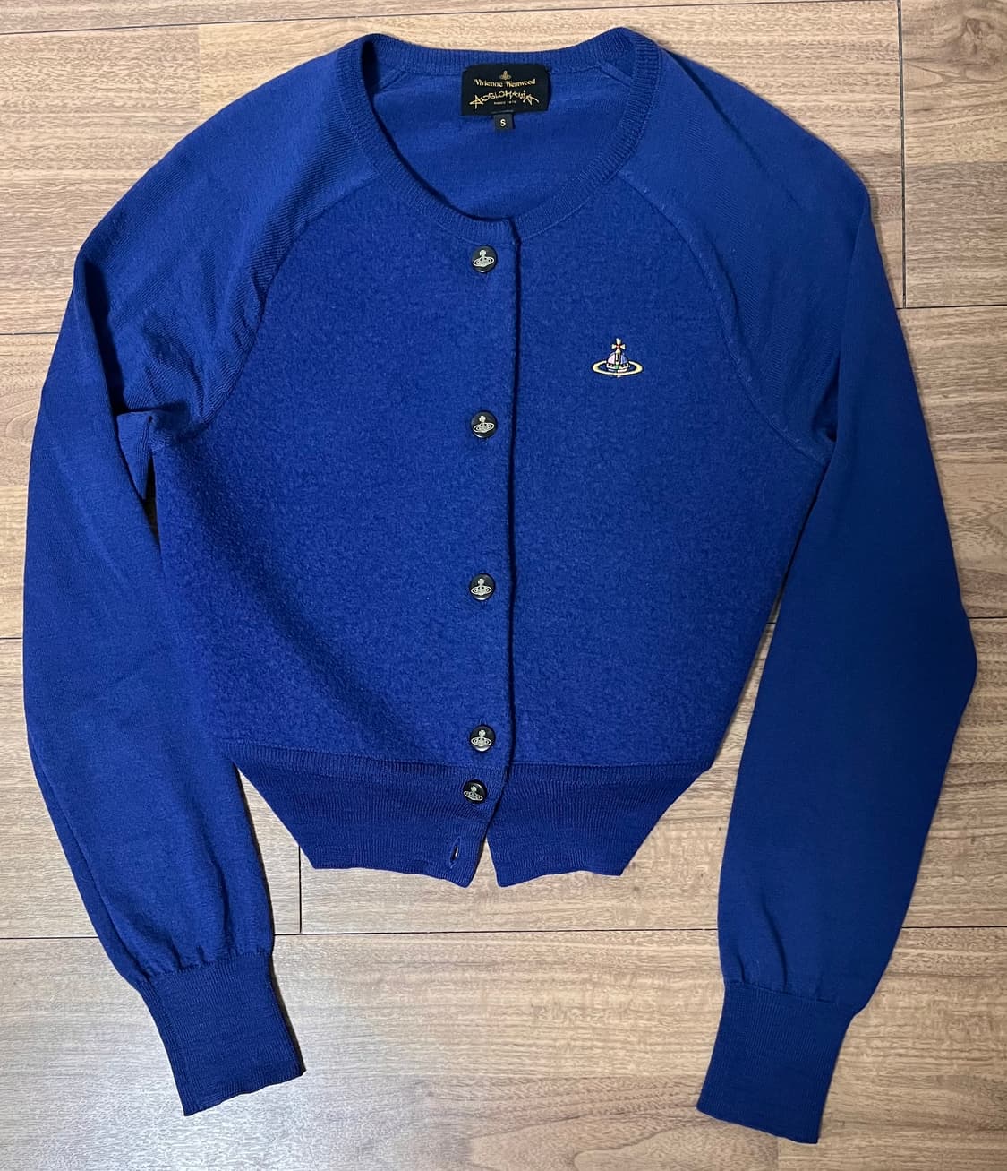 비비안웨스트우드 가디건 S 블루 상품이미지1