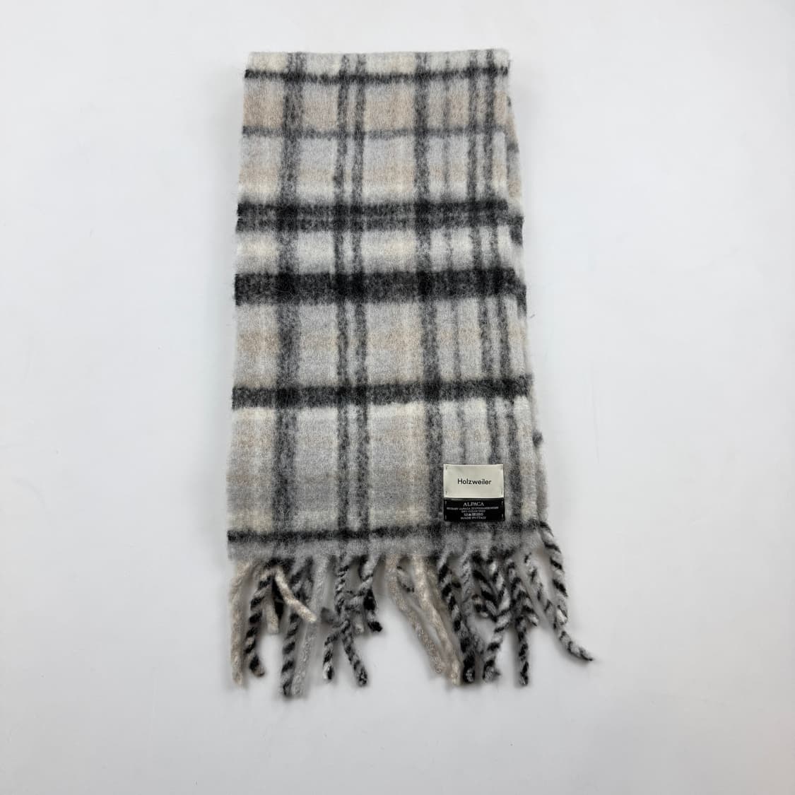 홀츠베일러 HOLZweiler 알파카 모헤어 머플러 상품이미지3