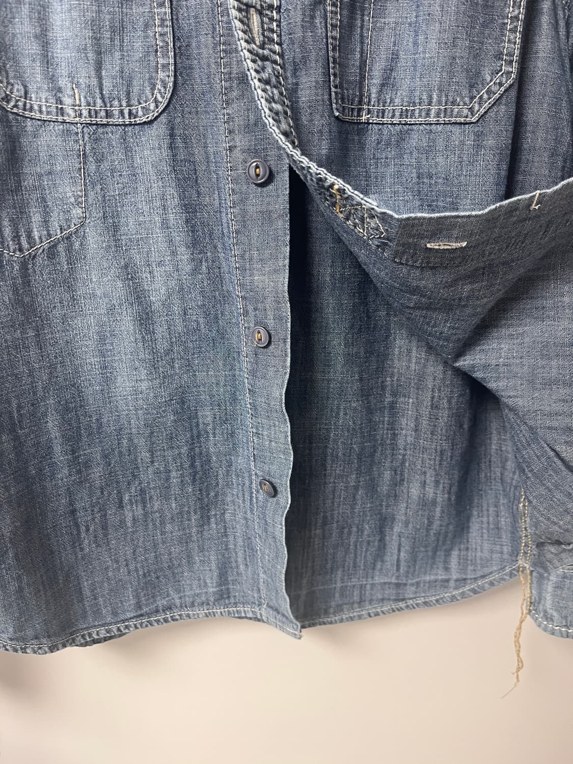 Cube sugar 큐브 슈가 청셔츠 워크 자켓 상품이미지3