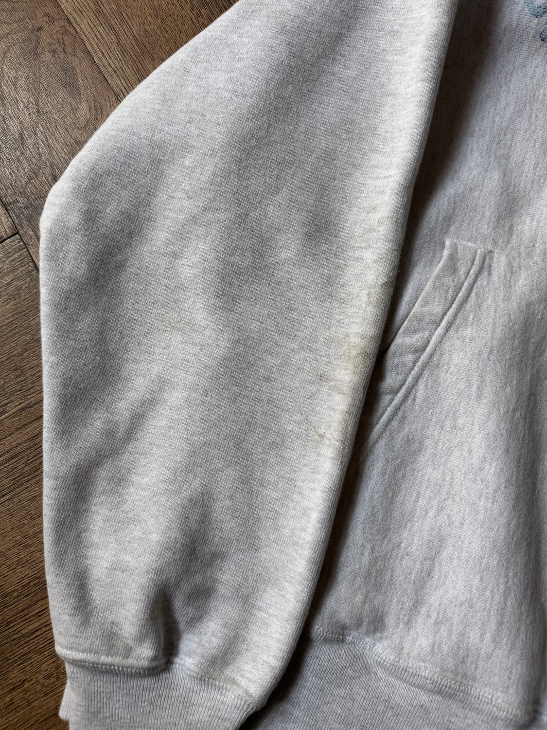 [M]00s 챔피온 리버스위브 STONE HARBOR 멜란지 후드 티셔츠 상품이미지5