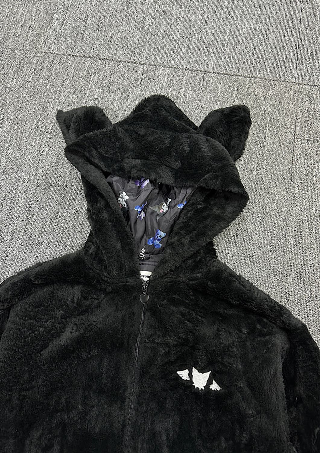 쿠로미 플리스 후드집업  상품이미지2