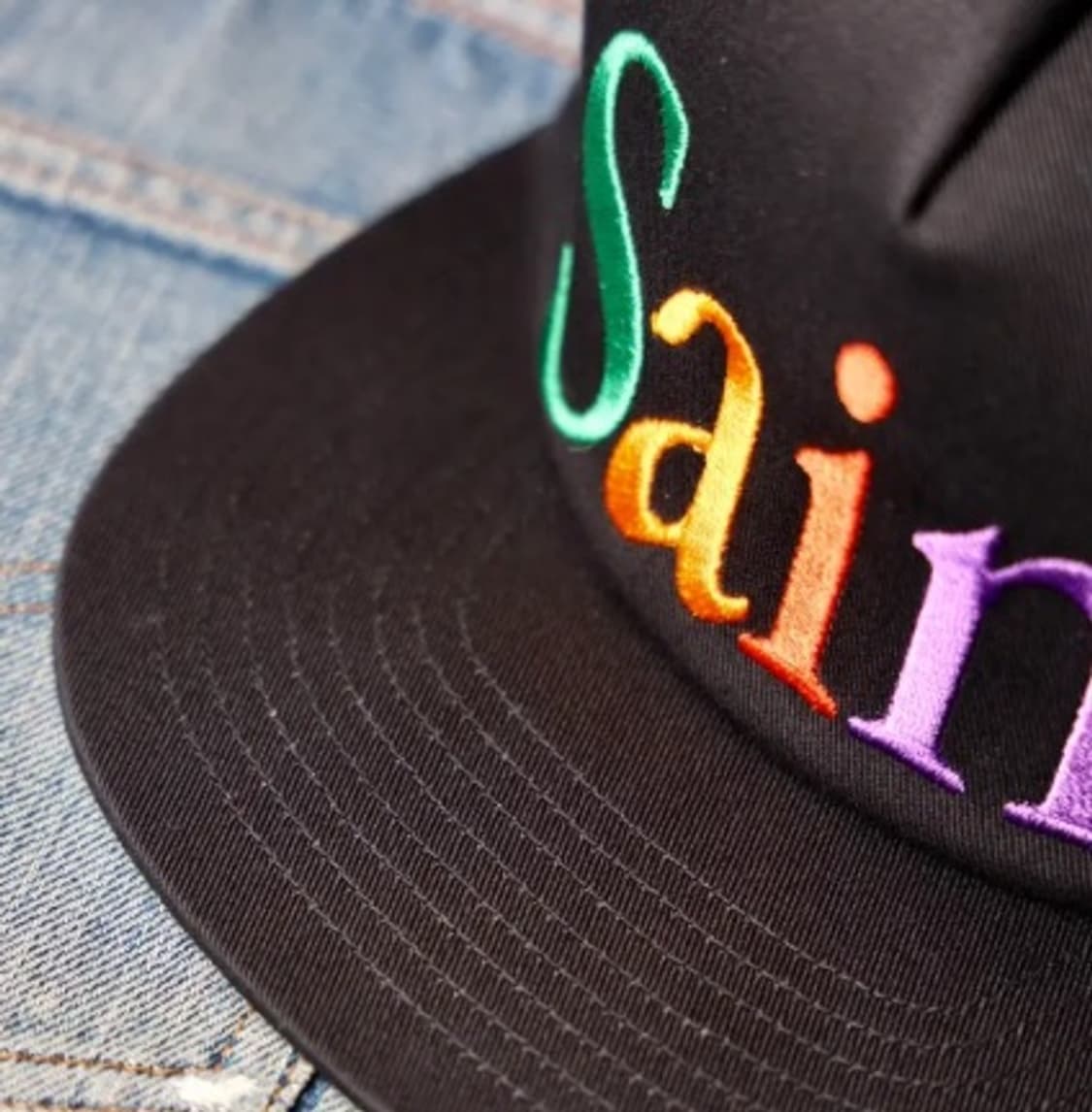 세인트 미카엘 saint 로고 캡 모자 세인트 마이클 빈티지 애플 상품이미지2