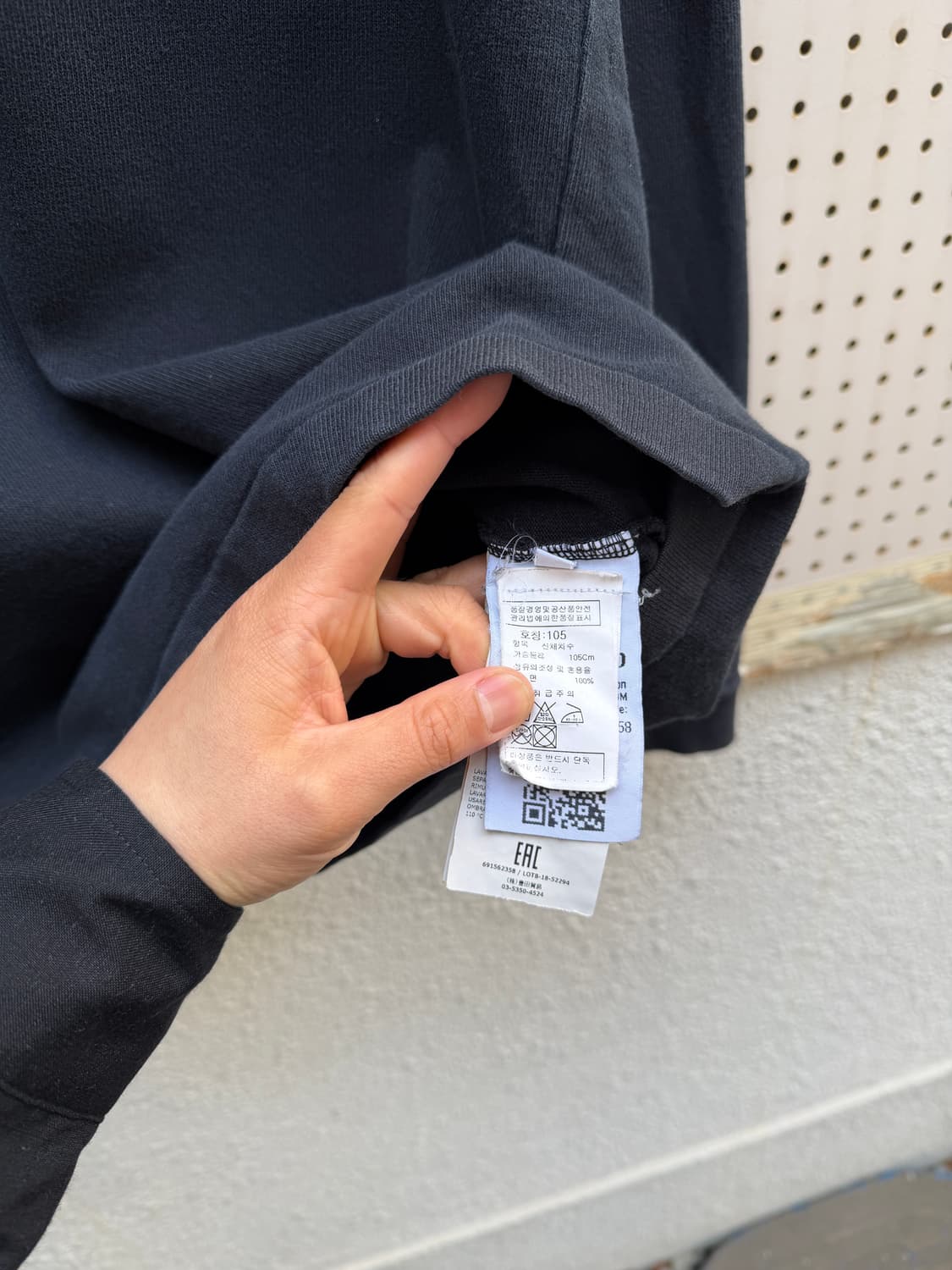 FADED BLACK STONE ISLAND 페이드 스톤아일랜드 티셔츠 상품이미지6