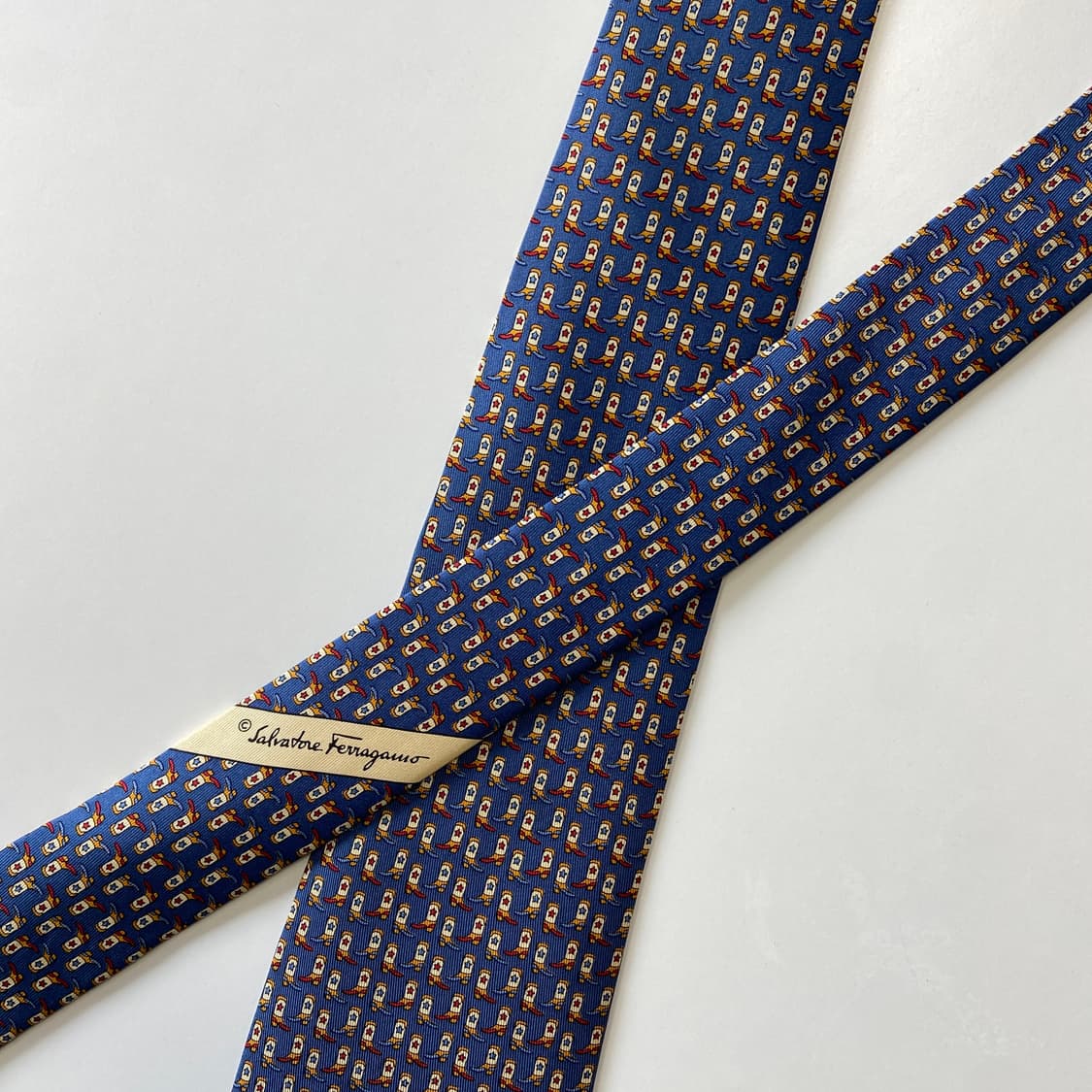 페레가모 (Ferragamo) 명품 정품 넥타이 상품이미지4