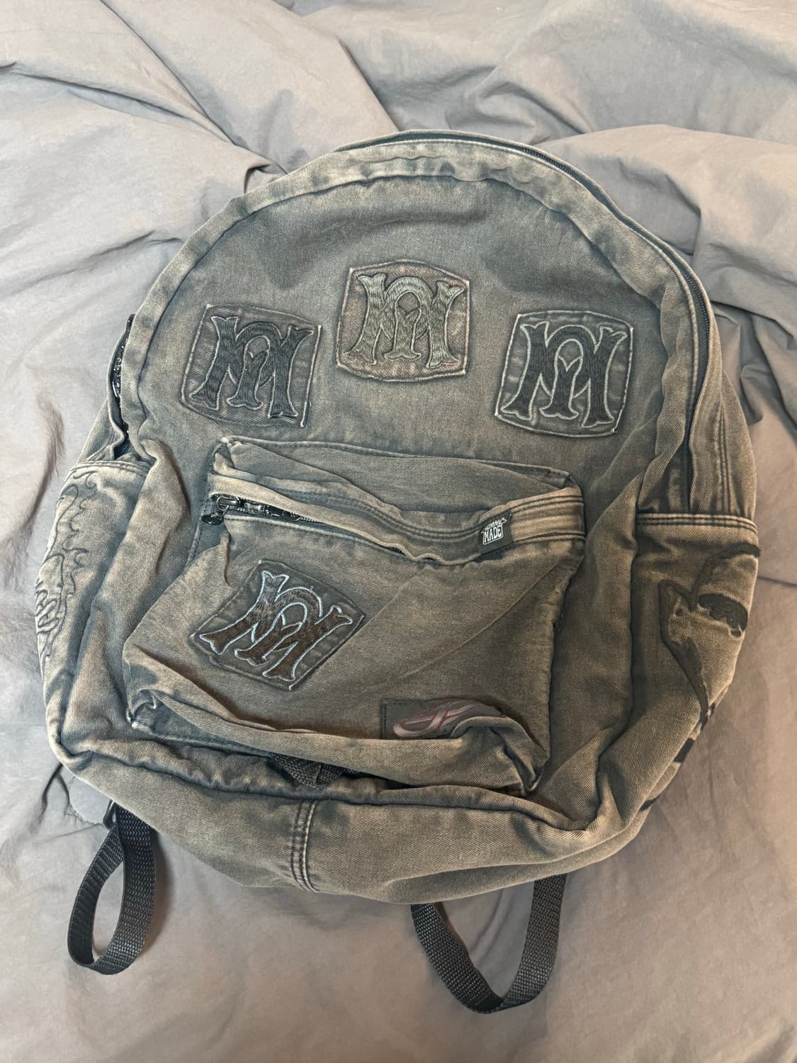 MPQ 워시드 패치 백팩 상품이미지1