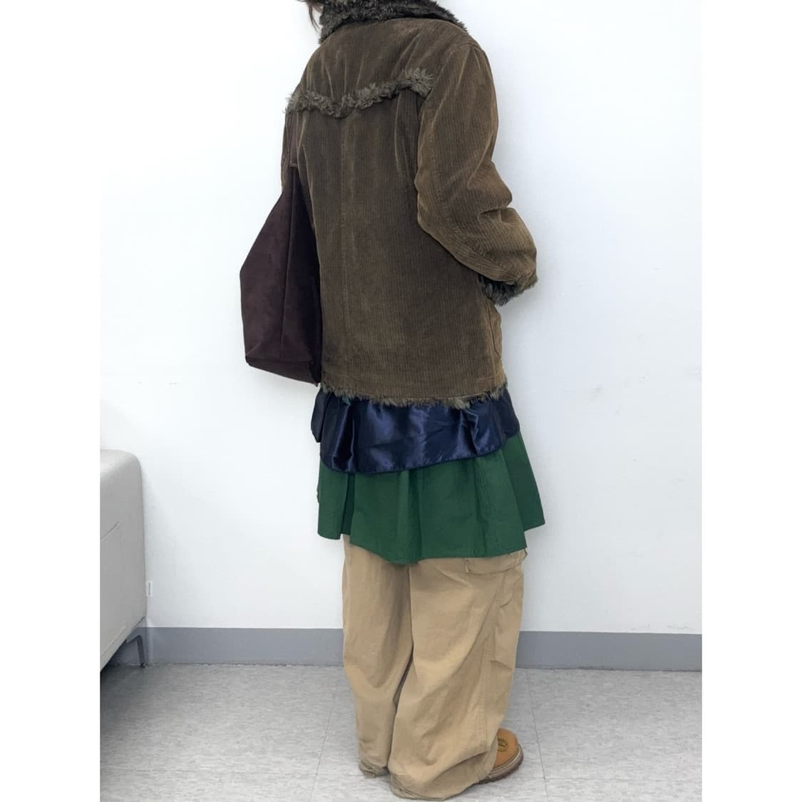 빈티지 브라운 자켓 상품이미지5