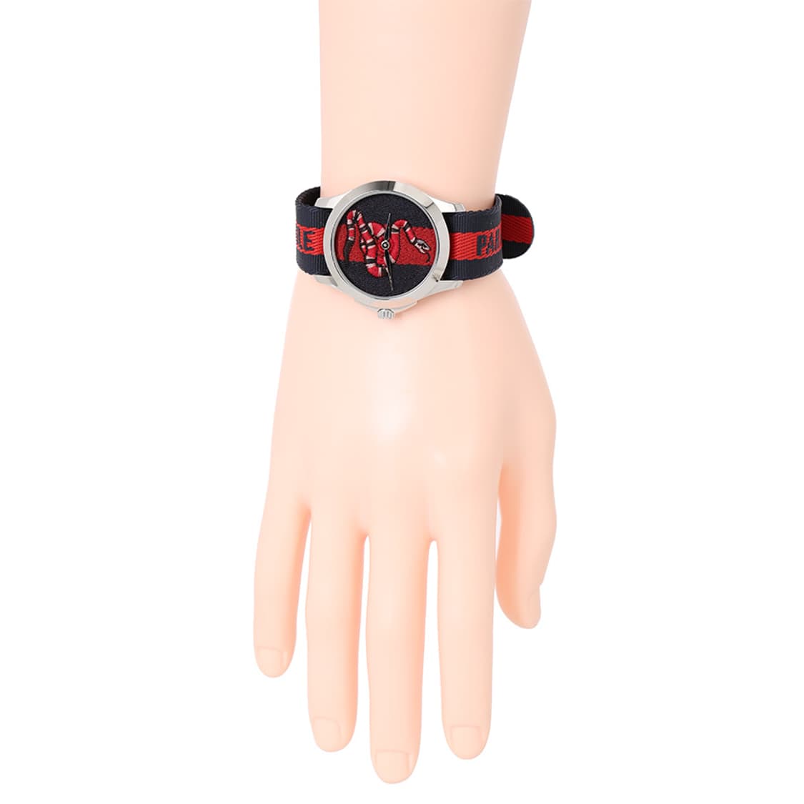 구찌 르마르쉐 스네이크 시계 삼선밴드 워치 YA126493 상품이미지8