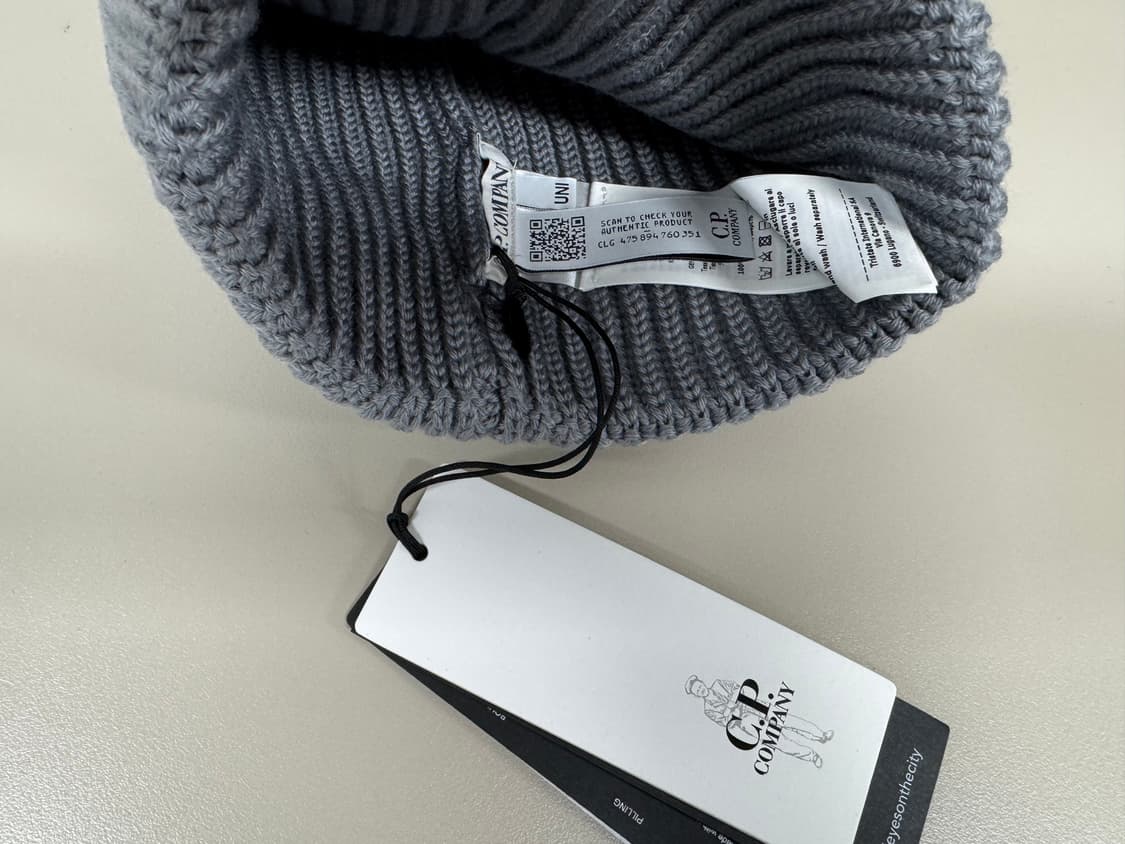 C.P. 컴퍼니 엑스트라 파인 메리노 울 고글 비니 그리핀 그레이 상품이미지4