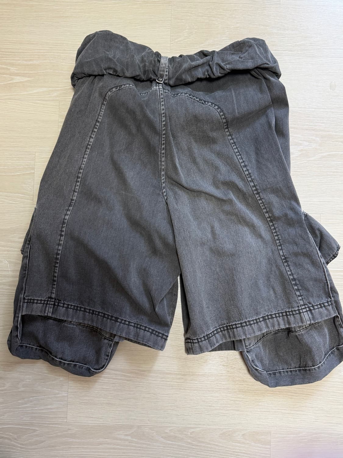 오픈와이와이 ROLLED WAIST CARGO SHORTS, CHARCO 상품이미지8